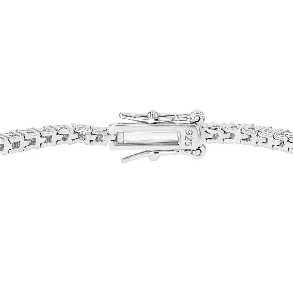 Amethyst & Moissanite Tennis Bracelet Summer Diamonds