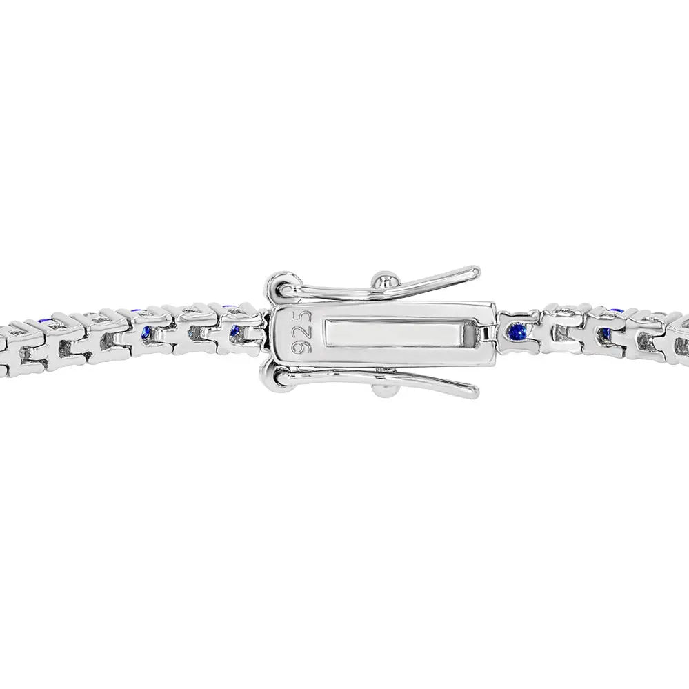 Yellow Sapphire & Moissanite Tennis Bracelet Summer Diamonds