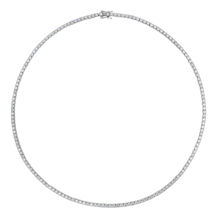 Moissanite Tennis Necklace Summer Diamonds